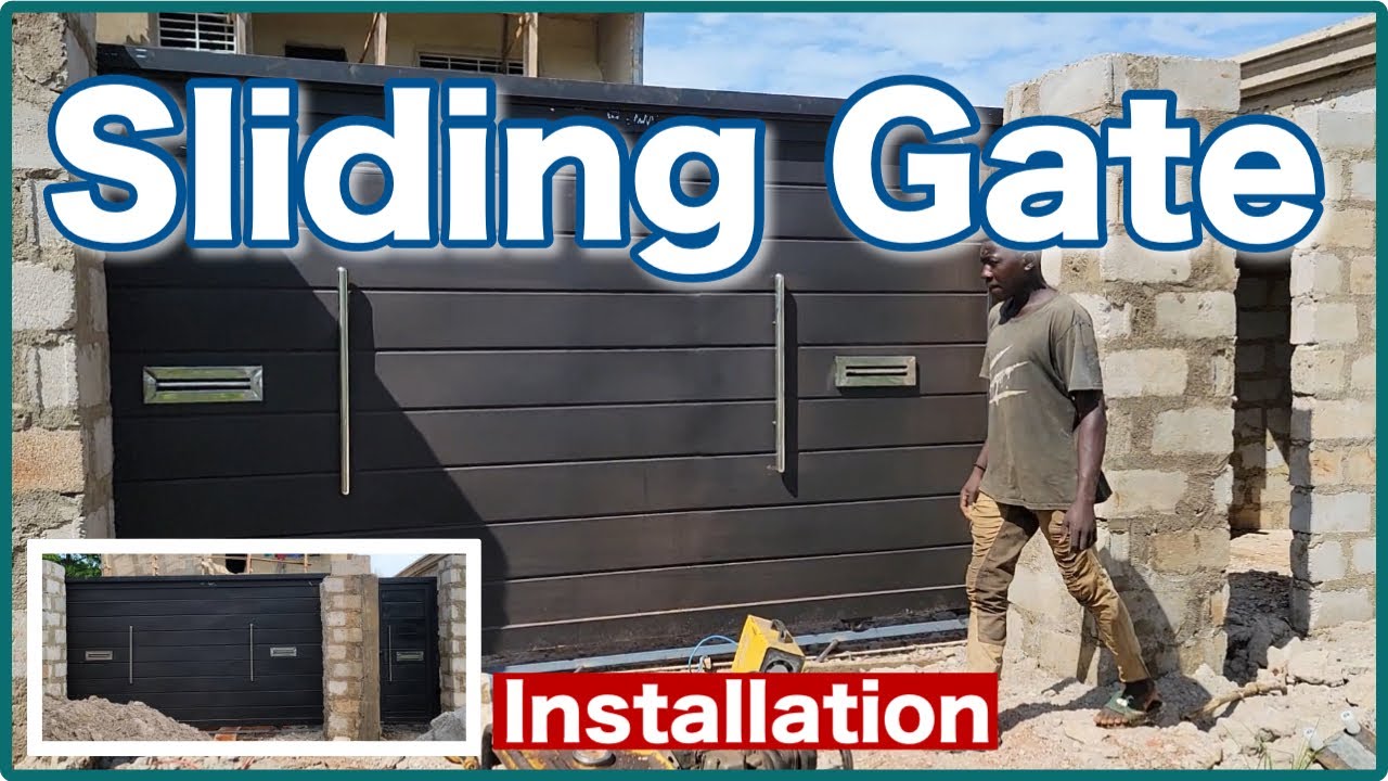 Main Entrance Gates Installed,Total Cost Breakdown || Building A House In Ghana || Episode 37