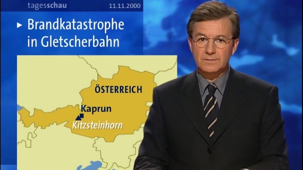 Tagesschau Berichte zur Brandkatastrophe in Kaprun am 11.11.2000