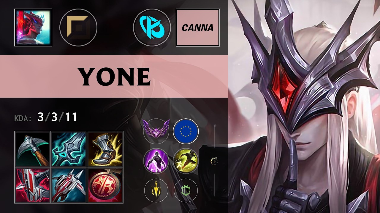 (KC Canna) Yone Top vs Ambessa (VITB Potent) - EUW Master Patch 26.15