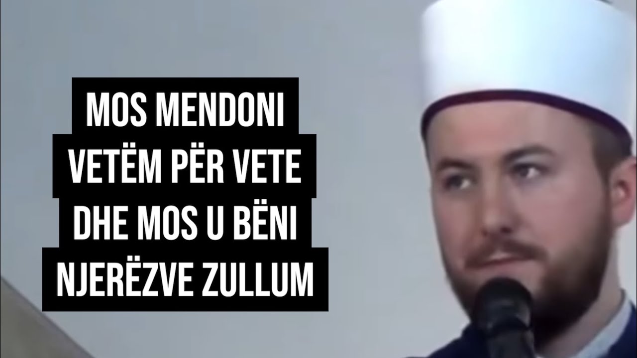 Mos mendoni vetëm për vete dhe mos bëni zullum - Hoxhë Qëndrim Jashari