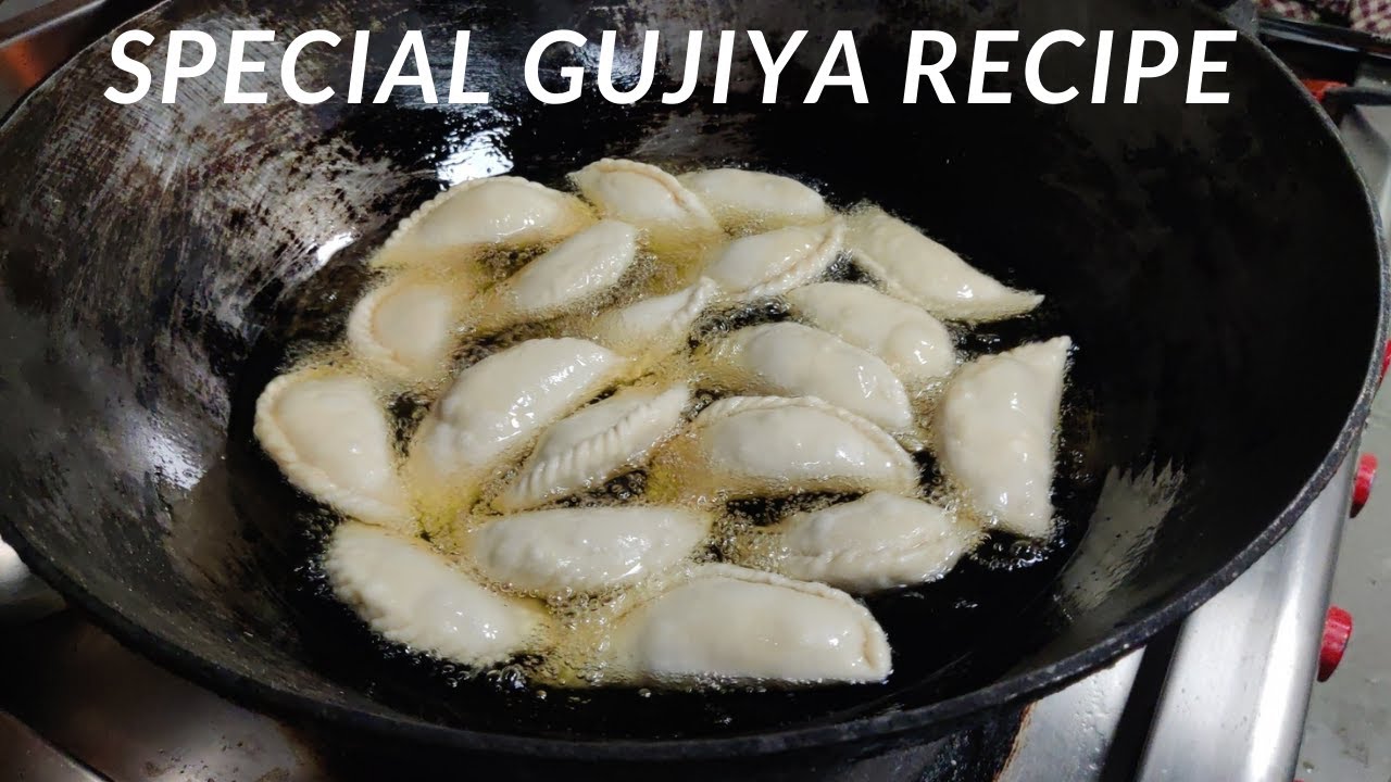 होली पे हलवाई के जेसी गुजिया | Khoya Gujiya  | Gujiya Recipe | Mawa Gujiya | Holi Special Gujiya