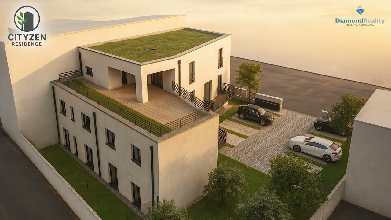 NOVÝ DEVELOPERSKÝ PROJEKT - CITYZEN RESIDENCE | Harmónia a pohodlie v centre mesta