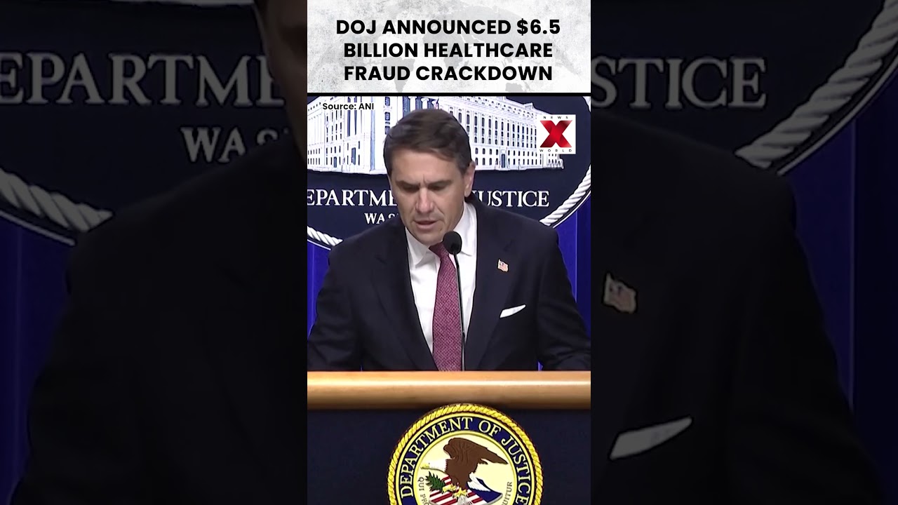 #watch #viral DOJ announced $6.5 billion healthcare fraud crackdown World