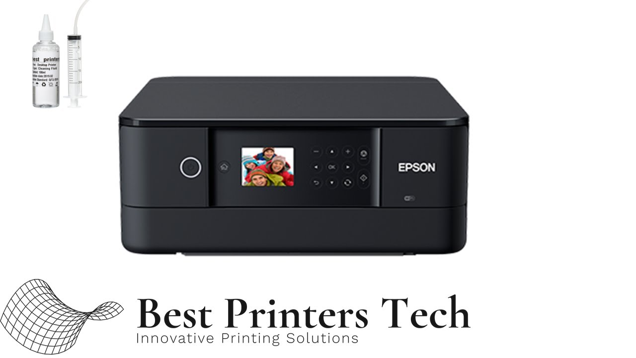 Epson XP 6100 — как прочистить печатающую головку
