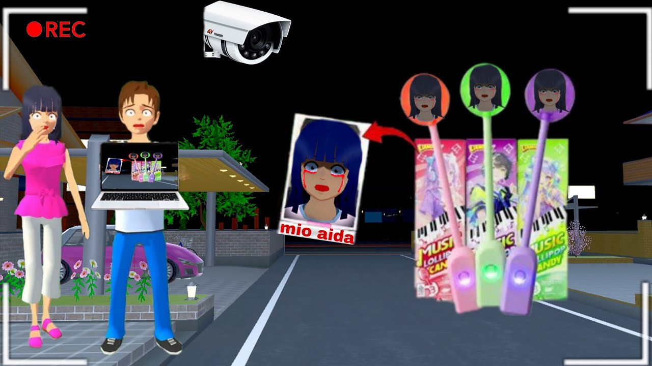 Yuta Mio Bingung Suara MUSIK LOLIPOP Tiba Tiba Viral CCTV Bongkar Rahasia 😨 | Sakura School gameplay