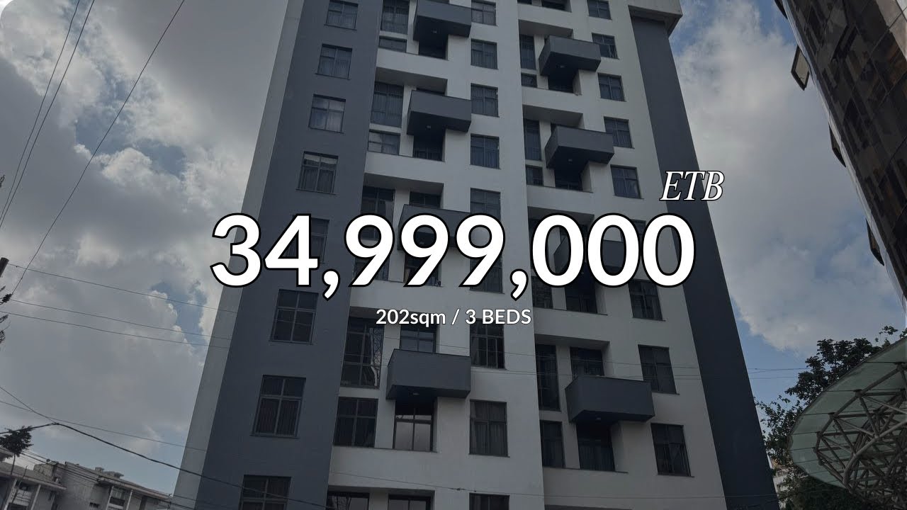 Luxury 202 SQM Apartment for Sale in Bole Wollo Sefer | Addis Ababa Apartment Tour
