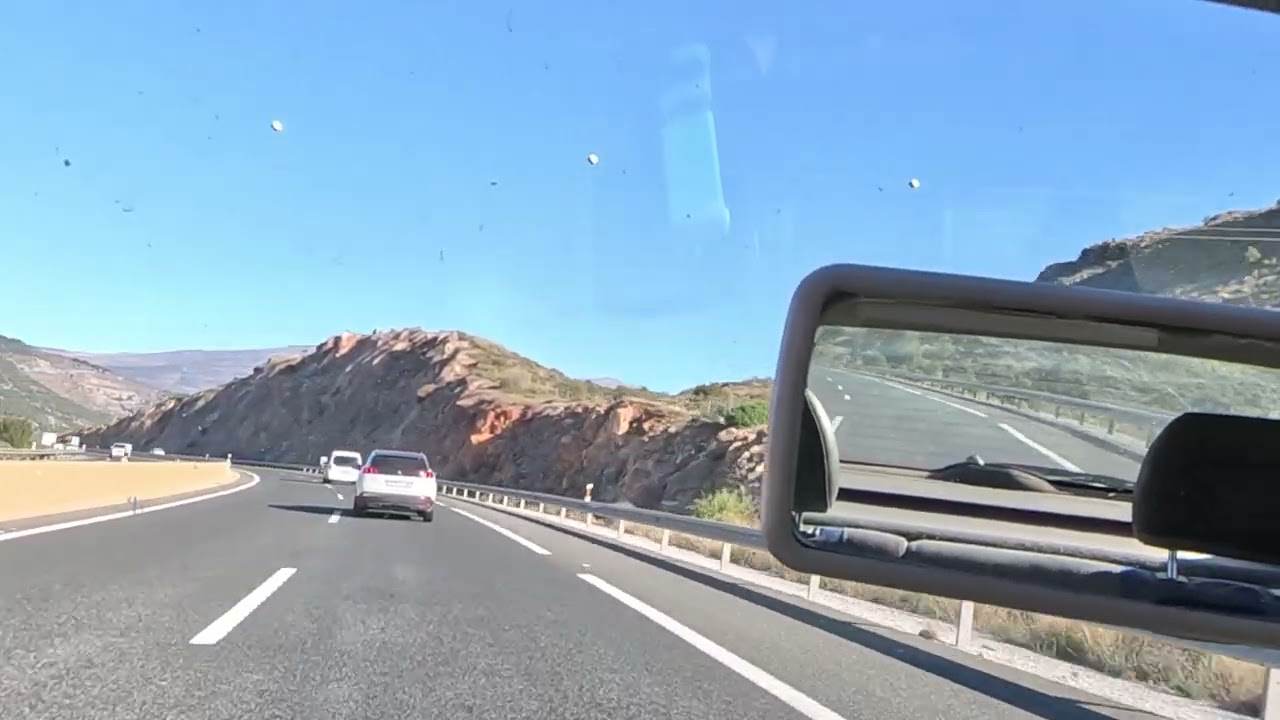 2024 DICIEMBRE 30 L Ruta carretera Salobreña Granada Autovía A44 Sierra Nevada Costa Tropical España