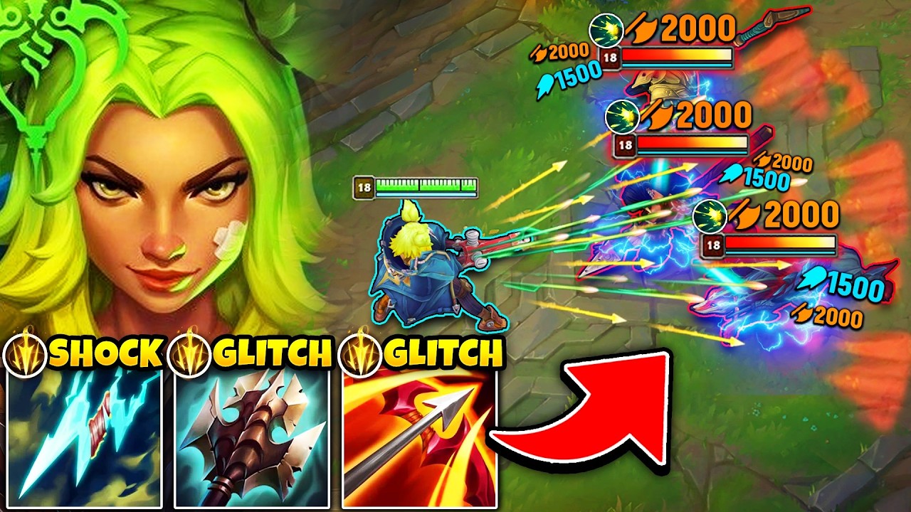Zeri but my autos literally glitch the game (TRIPLE SPLASH AOE DAMAGE)
