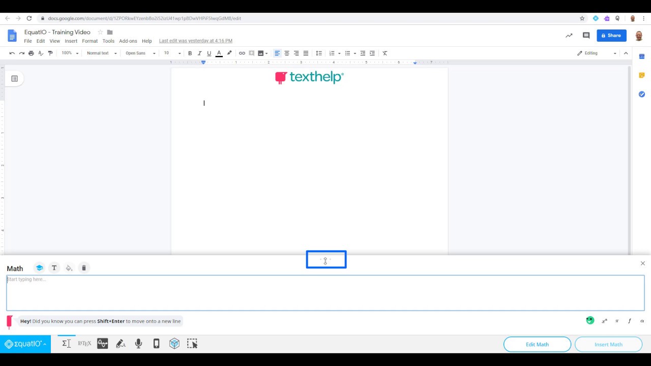 EquatIO - Equation Editor Overview