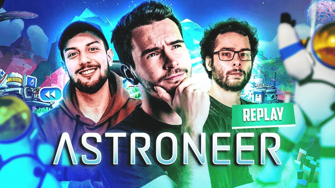COMMENT VIVRE dans L'ESPACE avec trois potes ? 🛰️ ► Aventure Astroneer avec Xari, Théo & Nil #1