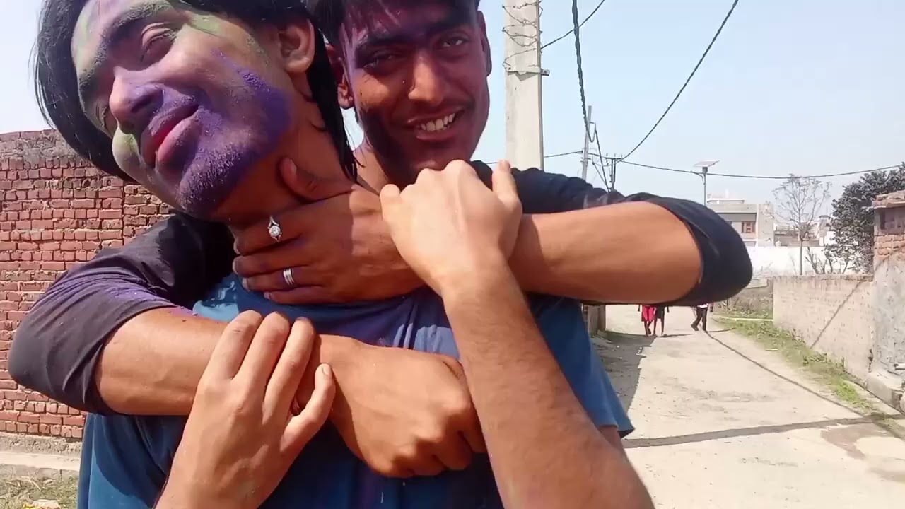 Kal kheli Holi Dhoni ke sath ♥️♥️