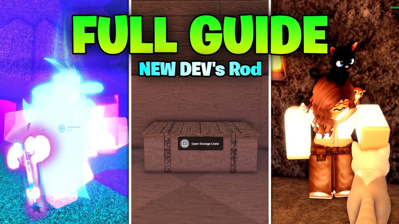 FULL GUIDE on Fisch New Update Today! - New Dev Rods, Etc