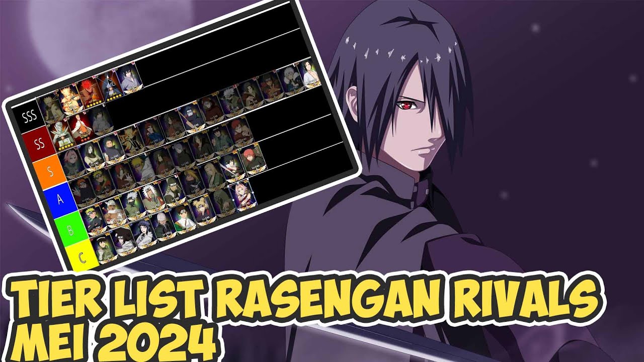 TIER LIST TERBARU GAMES RASENGAN RIVALS | MEI 2024