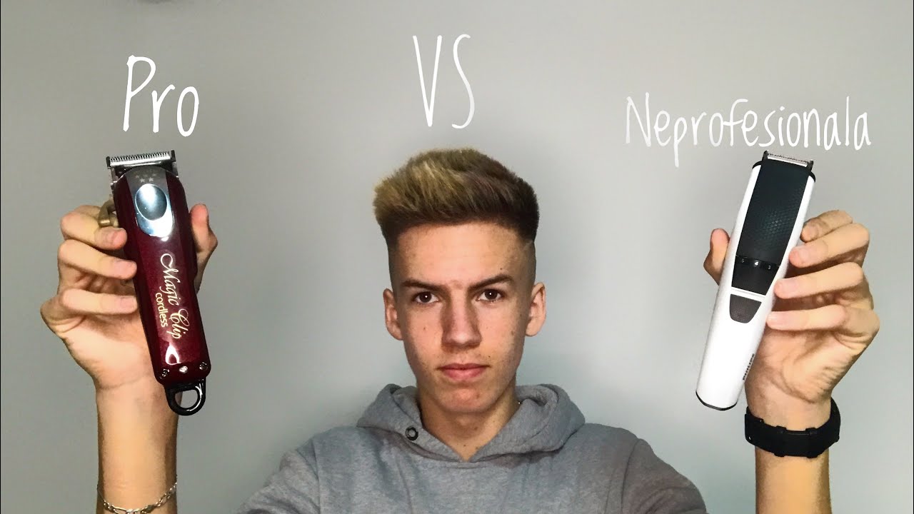 Ce trebuie  sa sti despre  o masina de tuns profesionala VS  una neprofesionala
