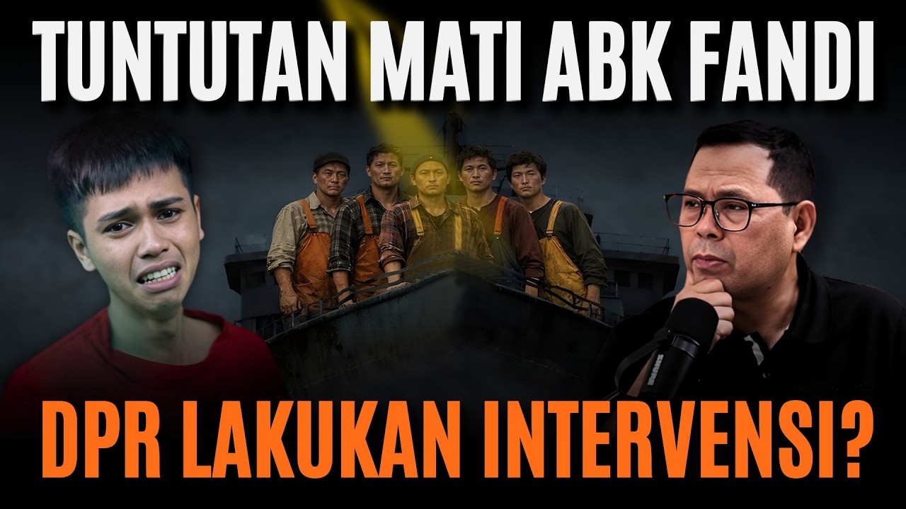 TUNTUTAN HUKUMAN MATI ABK FANDI DISOROT DPR: PENGAWASAN ATAU INTERVENSI?