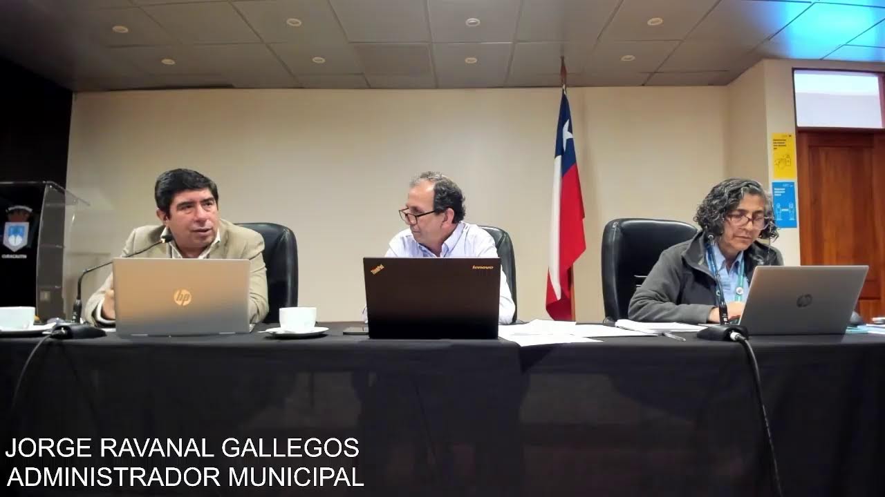 Concejo Municipal sesión ordinaria N° 3 - Miércoles 21 de Enero 2026.