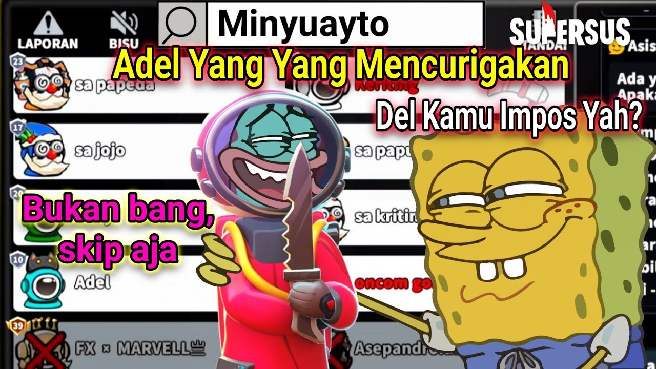 Tutorial Menambah Dosa Part 20 | Super Sus Indonesia