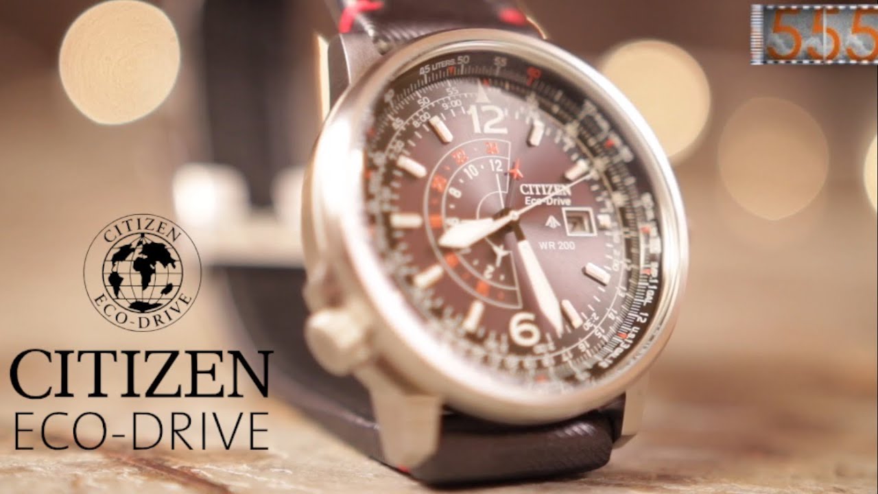 Citizen Nighthawk - Legendary Solar Pilot Watch