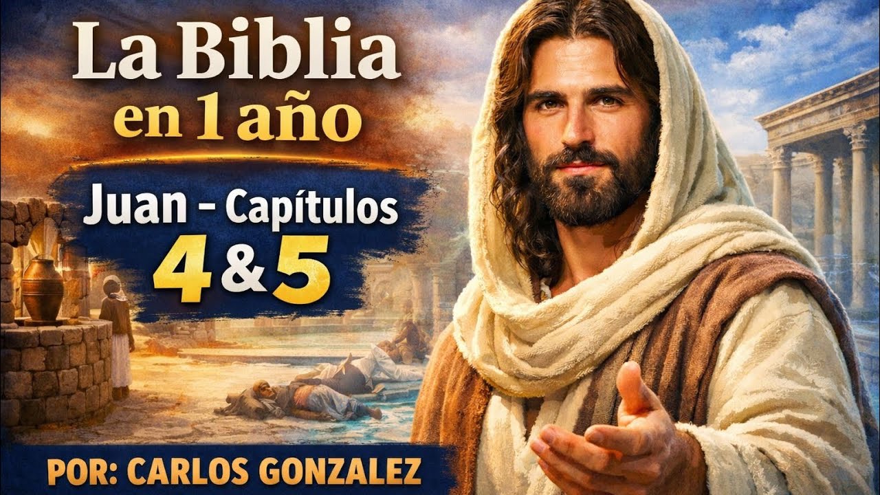 La Biblia en 1 Año (episodio 3) | Juan Capítulo 4-5