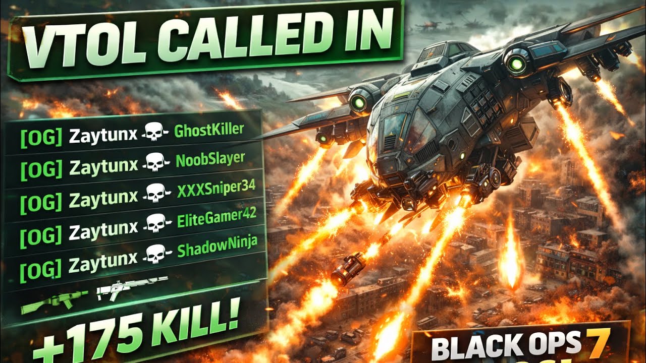 Calling in the VTOL… This Lobby Was DONE 😤 | Black Ops 7