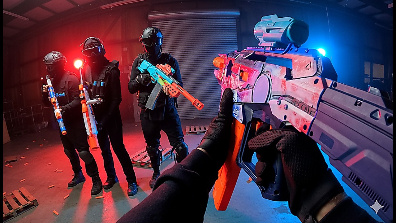 Nerf встречает S.W.A.T. 3