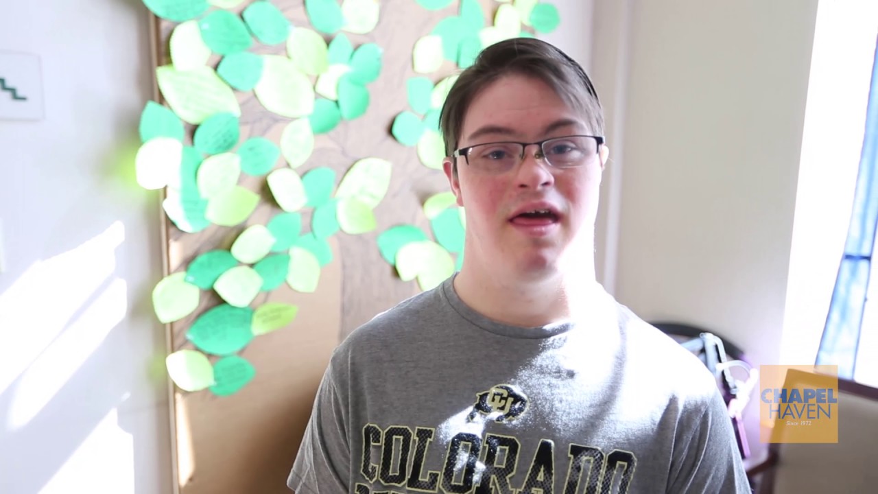 Chapel Haven adult Dylan Kuhnhenn discusses his life and Down Syndrome awareness