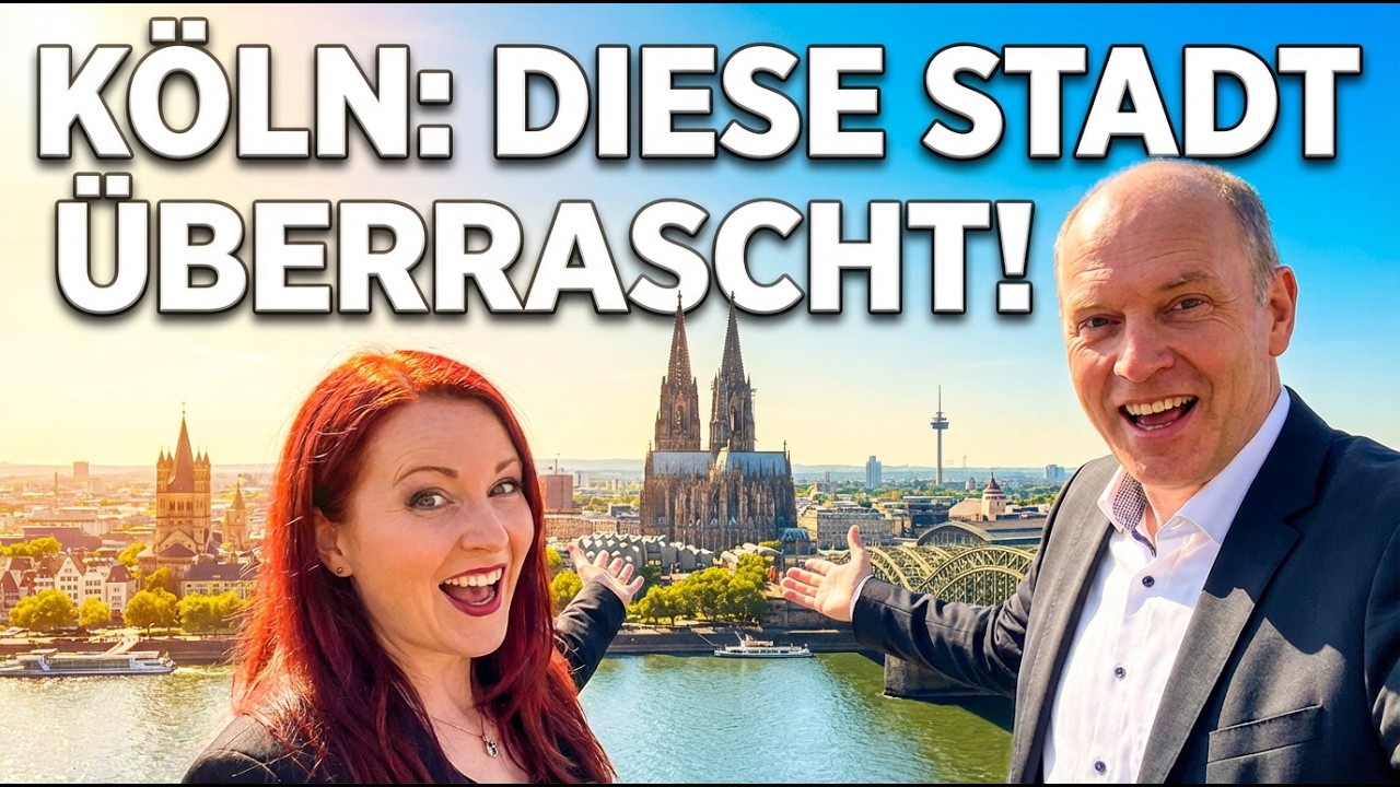 Köln wie du es noch nie gesehen hast! In 5 Min! Erlebnisreise Köln! Sehenswürdigkeiten!