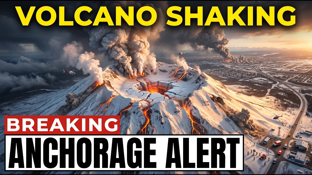 Alaska's Volcano Beside Anchorage Just Started Shaking &mdash; And It's Accelerating