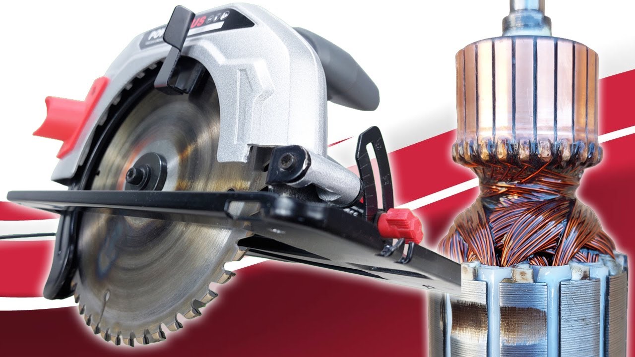 POWER PLUS circular saw (ARMATURE & COIL WINDING)