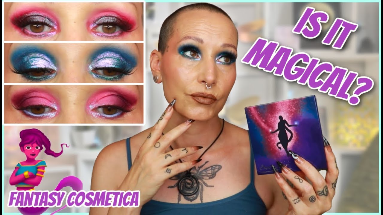 Fantasy Cosmetica SORCERER Palette | 3 Looks & Review