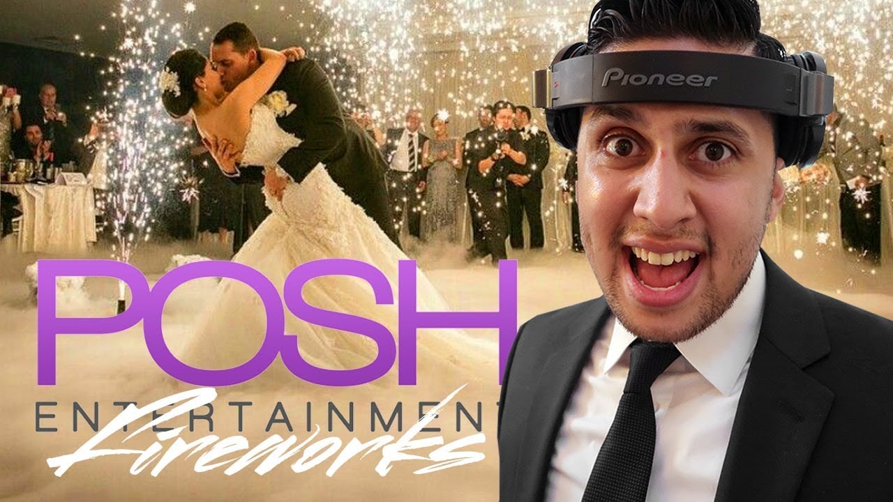 Q&A: POSH Wedding Fireworks | The future of MOBILE DJ PARTY Effects | Sparkular Firework Machine