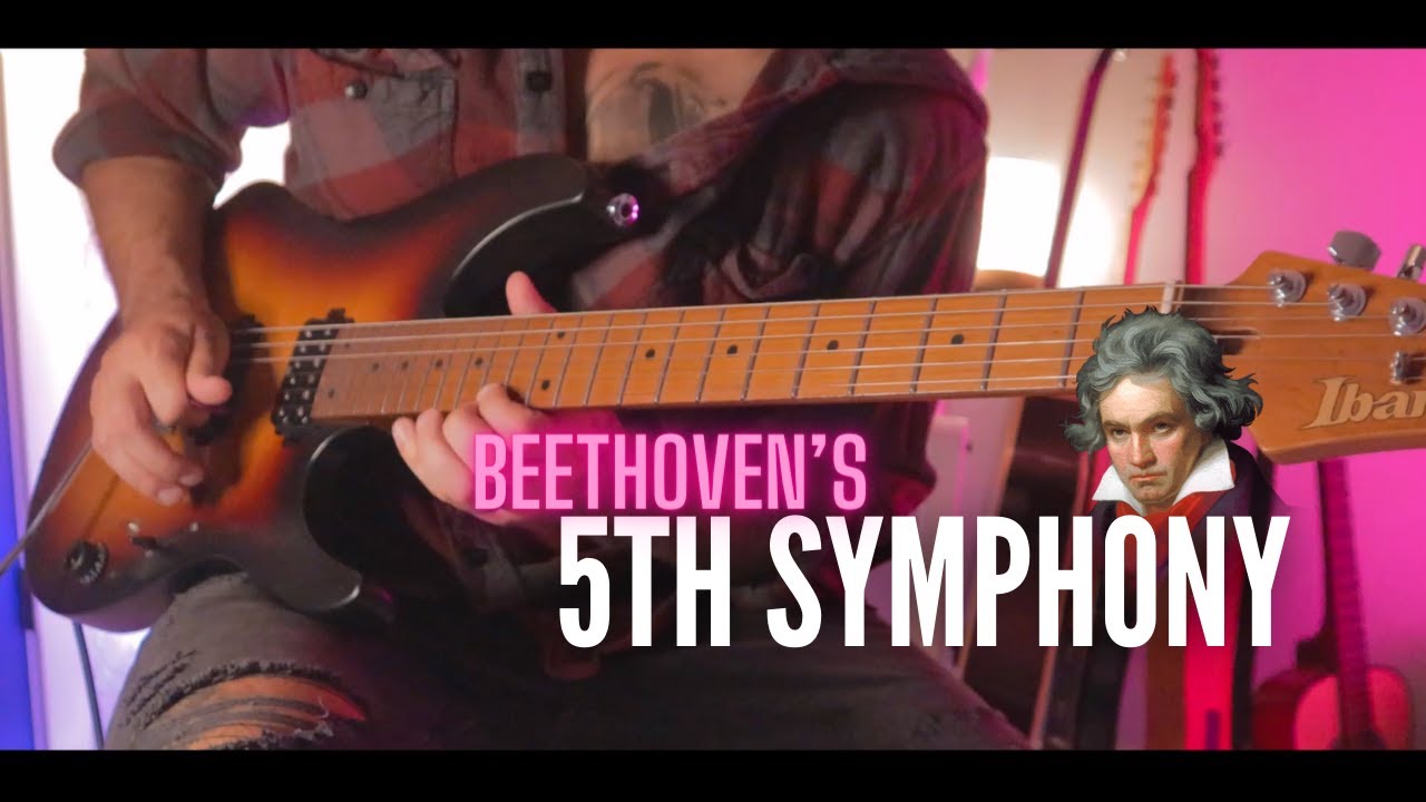 Beethoven's Symphony No.5 - Electric Guitar Cover