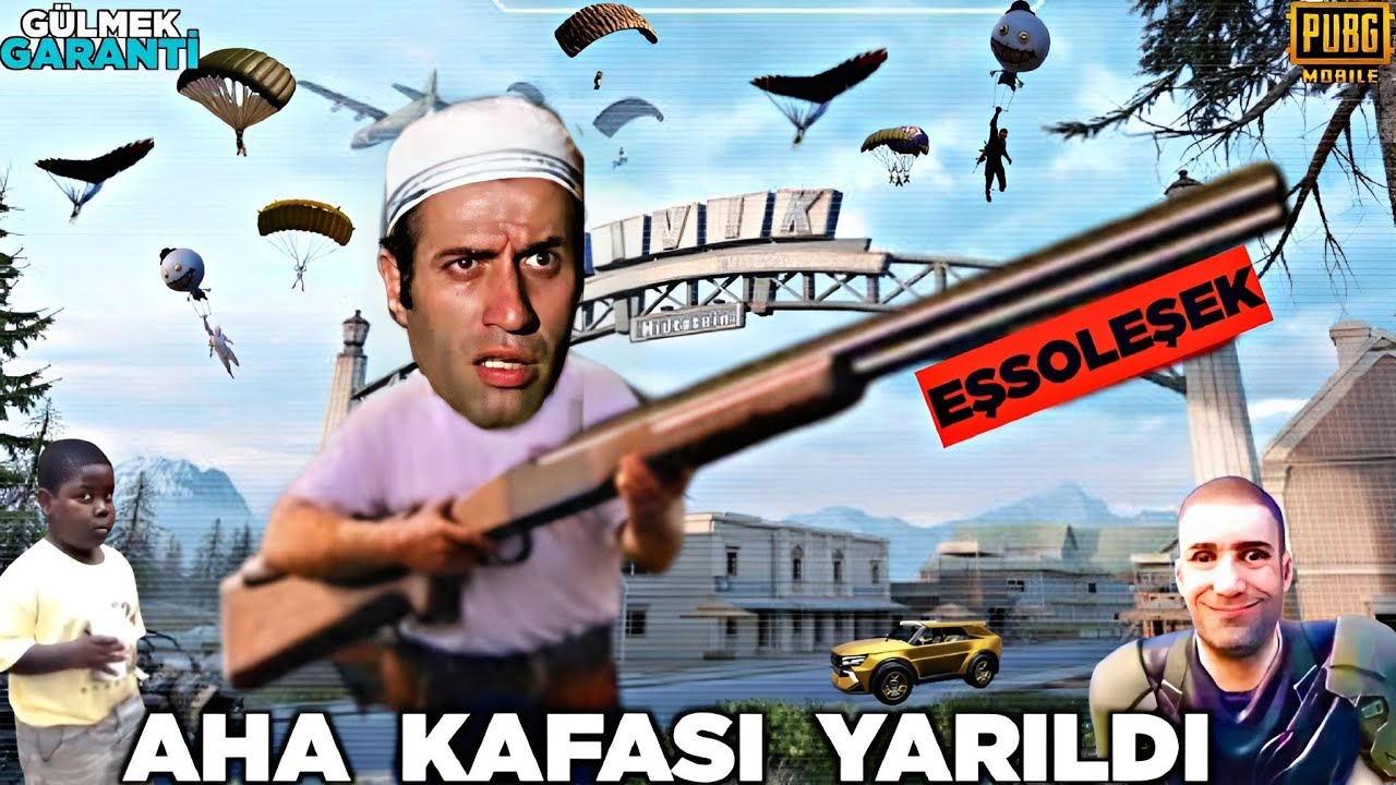 MUAZZAM EDİT 😱 %999 G&Uuml;LMEK GARANTİ 😂 PUBG MOBİLE KOMİK MONTAJ