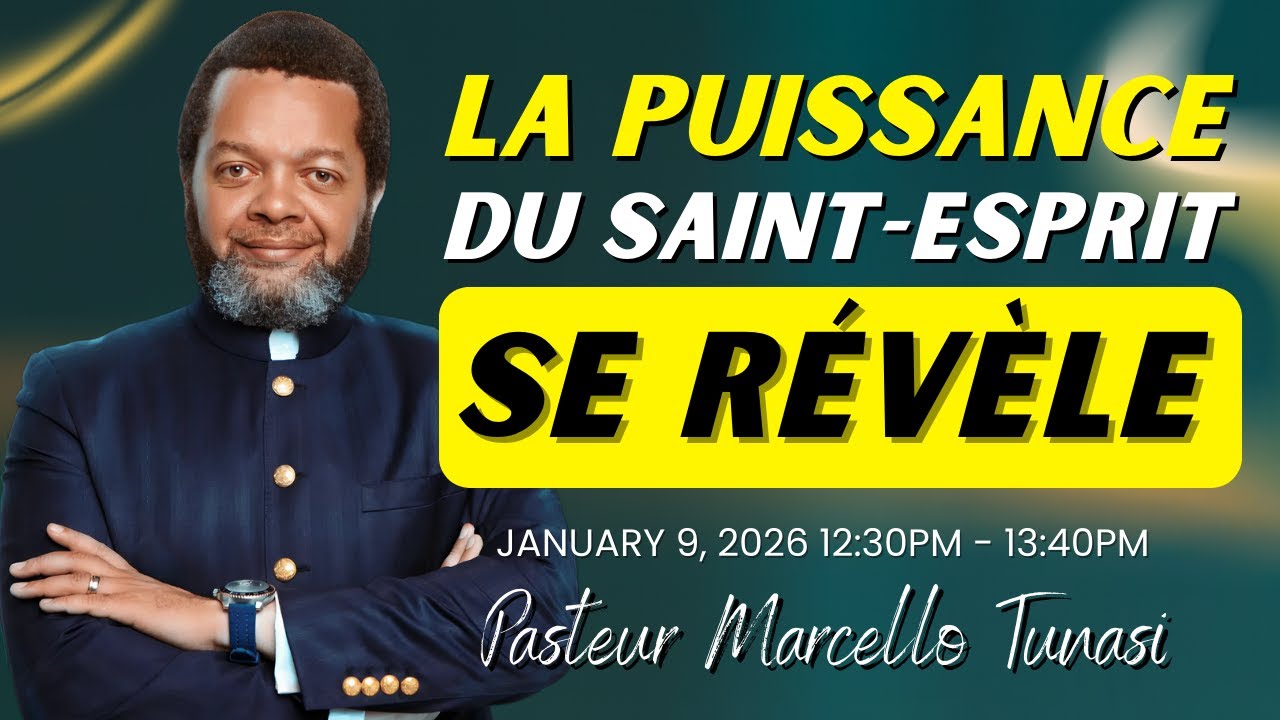 Recevez la Puissance du Saint-Esprit et Transformez Votre Vie | Pasteur Marcello Tunasi.