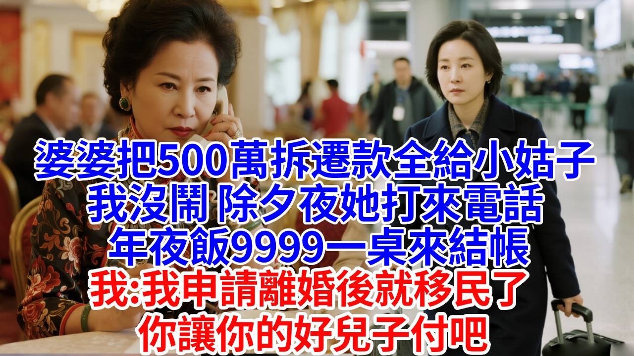 「年夜飯，老公給姪子兩千紅包，卻給我兒子一枚5角硬幣。我皺眉他甩我和兒子3巴掌：「還不跟你的傻兒子滾下桌。」突然兒子口袋裡掉出一物，婆家和老公看見後，癱坐在地。#婆媳故事#為人處世#生活經驗