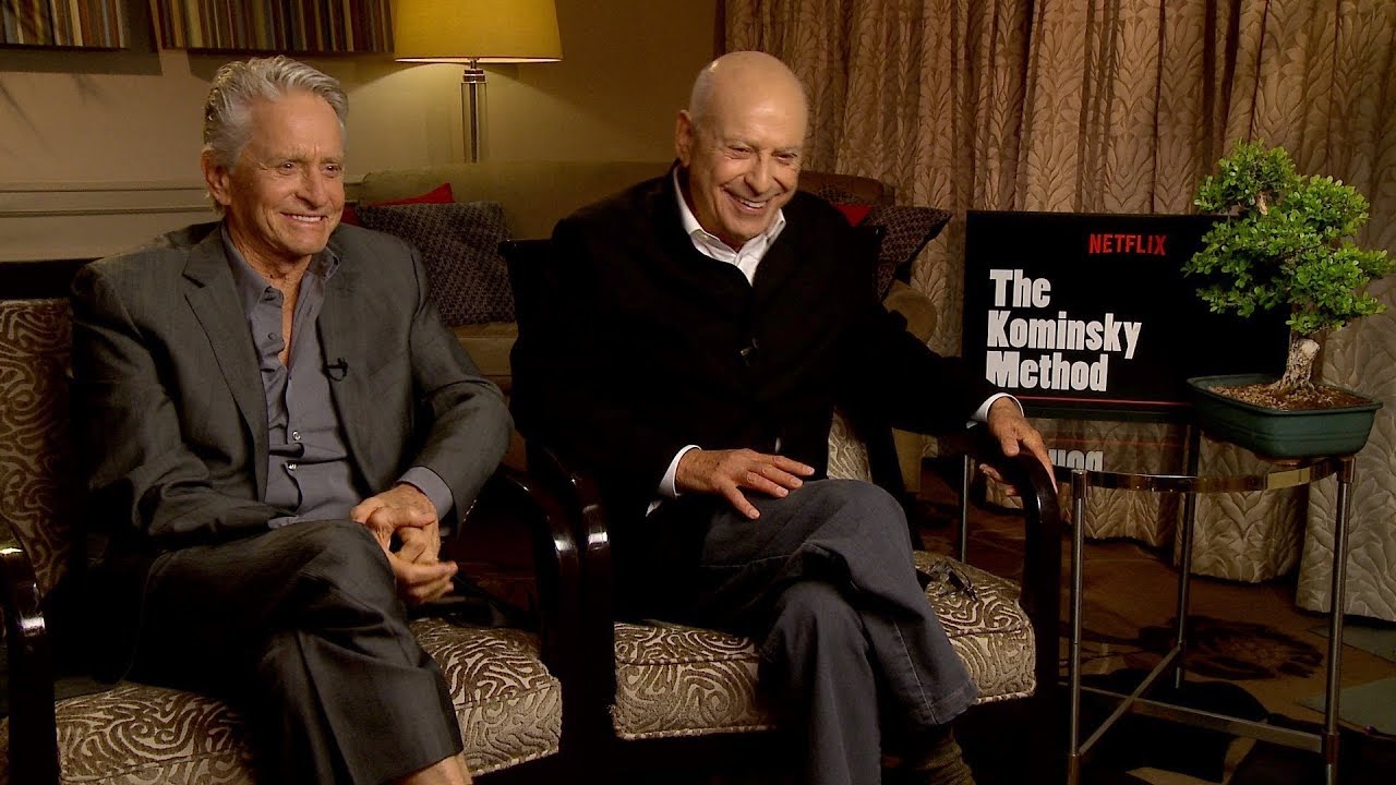 MICHAEL DOUGLAS and ALAN ARKIN Interview: The Kominsky Method