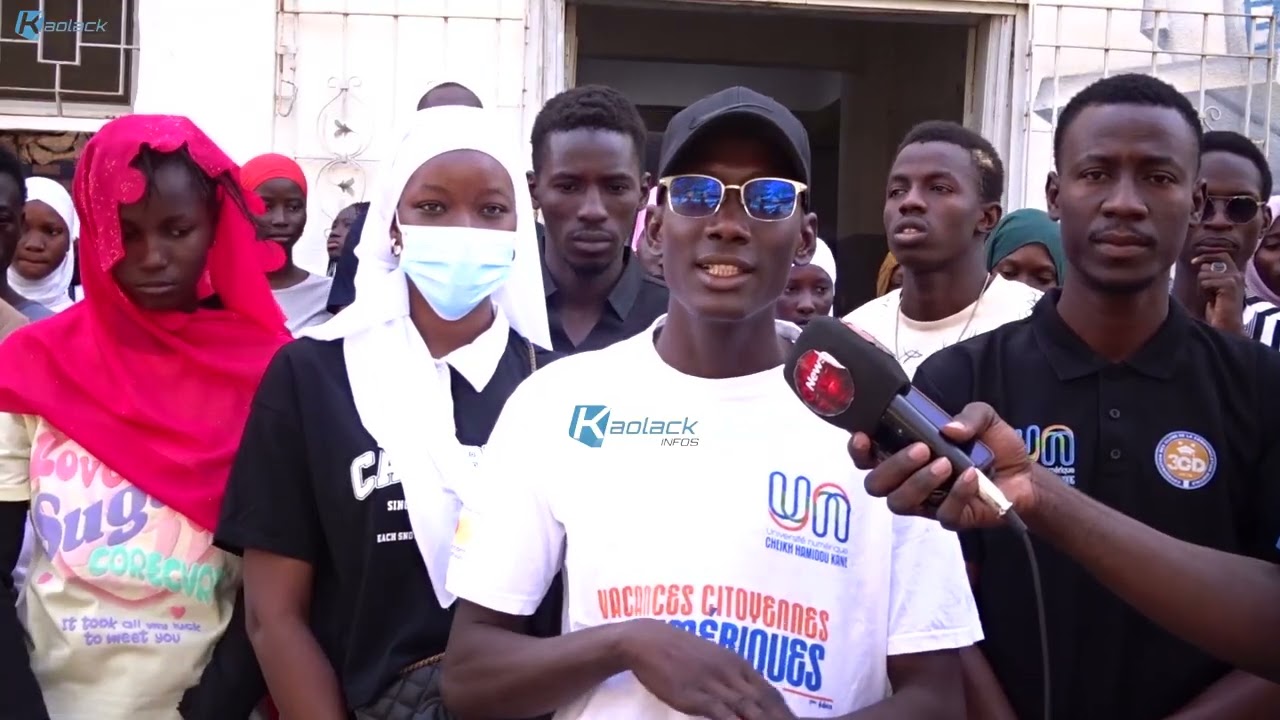 Kaolack : interruption des cours à l’UNCHK, les étudiants haussent le ton
