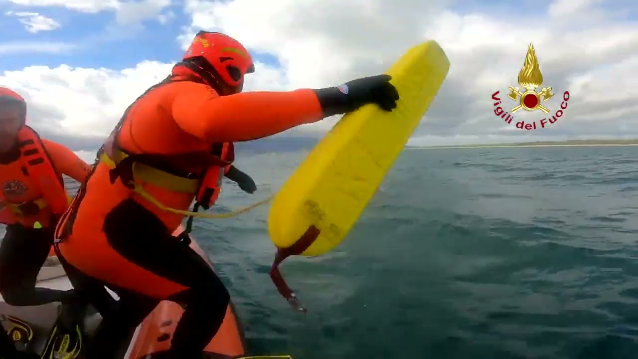 Video corso soccorritore acquatico Vigili del Fuoco