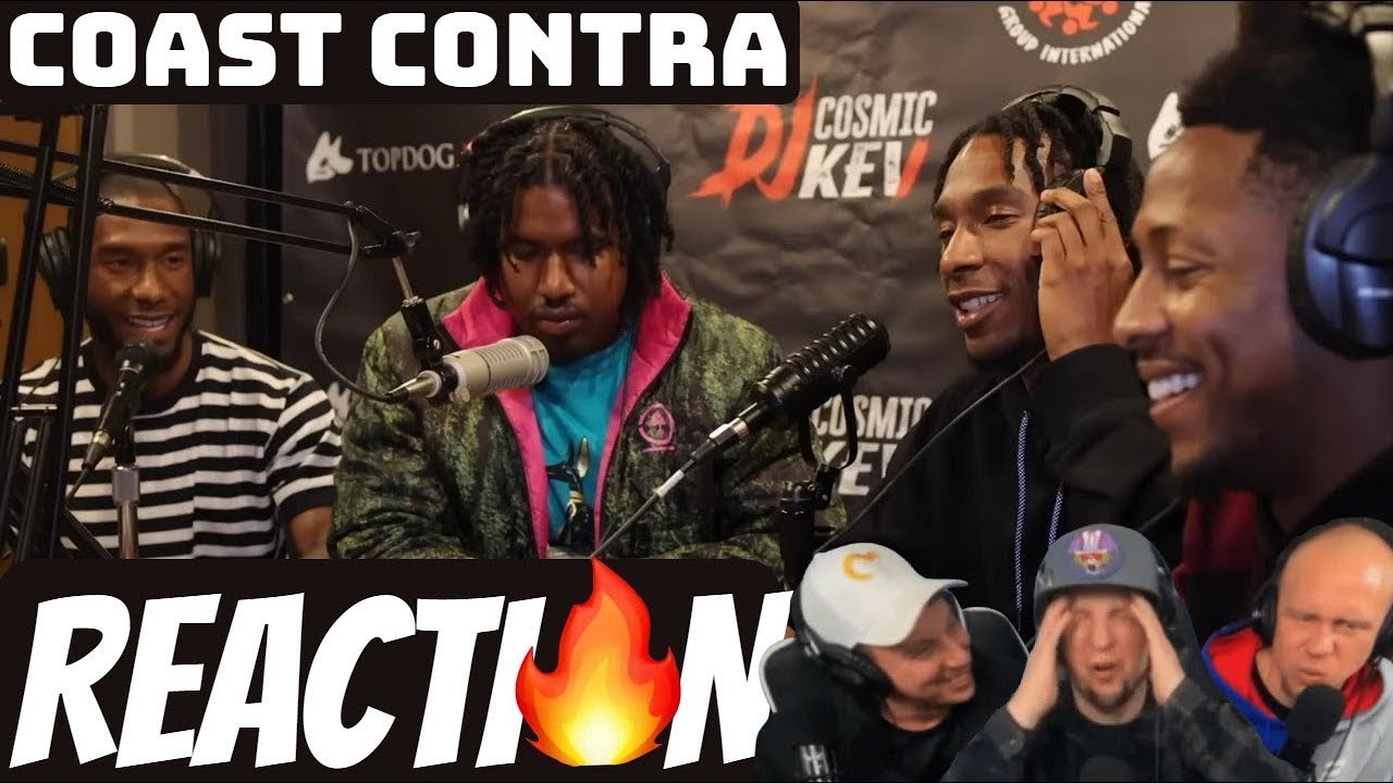 COAST CONTRA -  Freestyle Hosted By Dj Cosmic Kev | REACTION