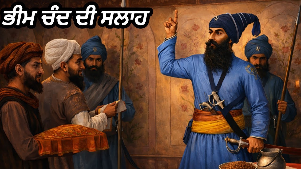 ਭੀਮ ਚੰਦ ਦੀ ਸਲਾਹ || Sri Guru Gobind Singh ji || Giani Sher Singh ji Gurbani Remix Katha 