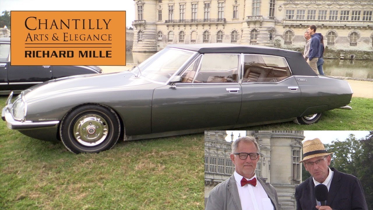 Chantilly Arts & Elegance 2017 Deel 2, CITROEN SM OPERA, INTERMECCANICA, LORRAINE DIETRICH,ANTHONY