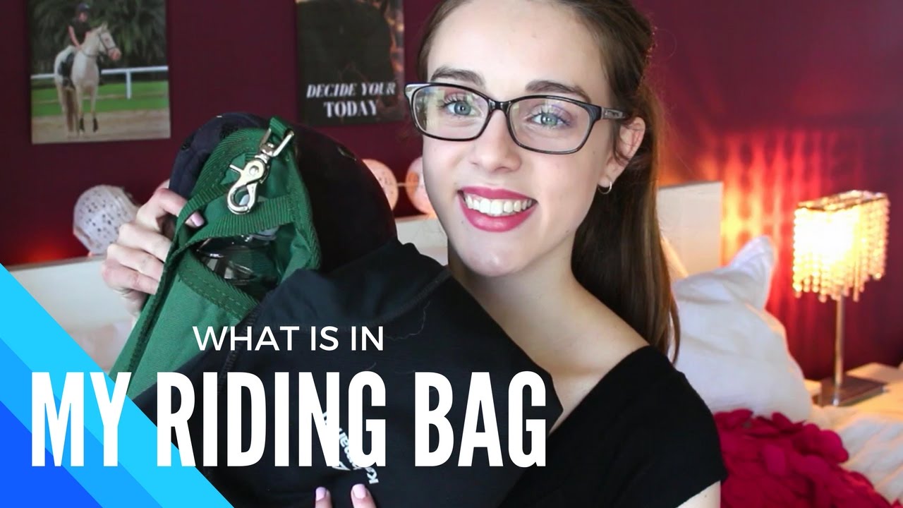 WHATS IN MY HORSE RIDING BAG