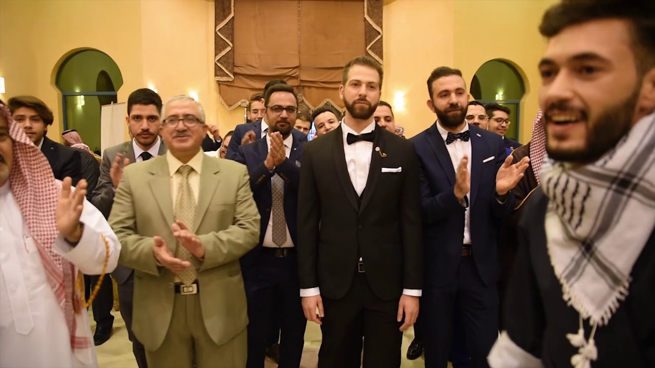 دبكة فلسطينية - فرقة الأمجاد الفنية - الرياض - أفراح ال جمعة وال عبدالله