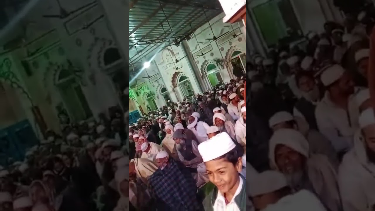  مدرسہ مدینہ العلوم خرنجھ لکسر جلسے میں حاضری ہوئی کلام خوش دل قاری شاہ رخ قصبہ نکوڑ