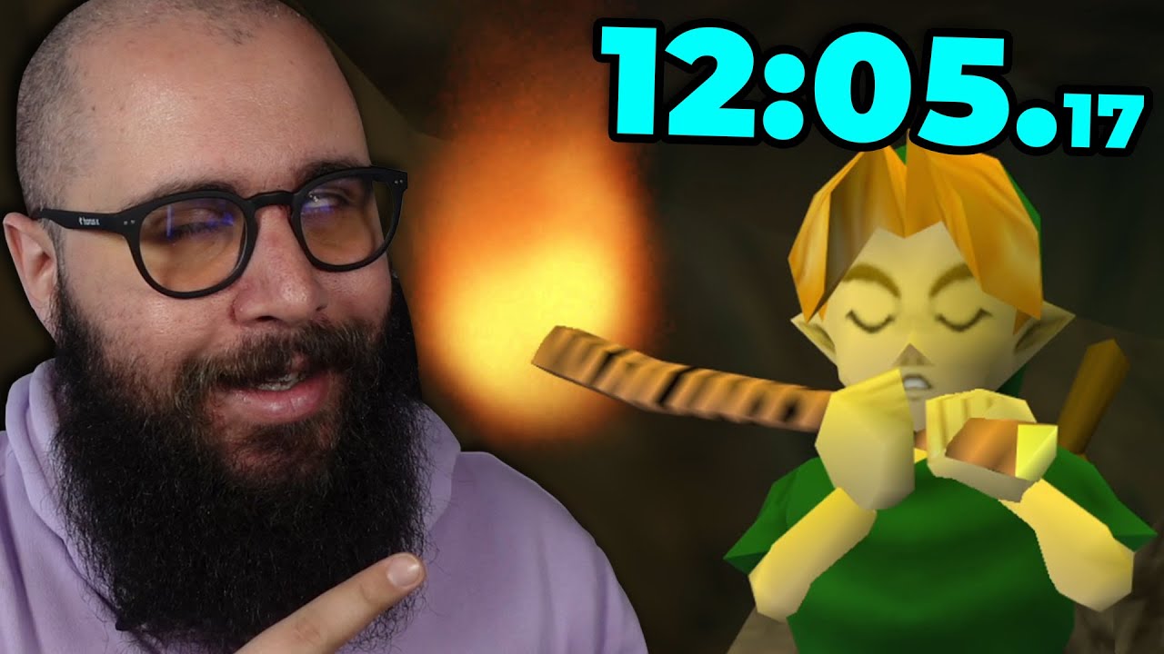 Una Speedrun di Zelda in cui Link deve Fumare