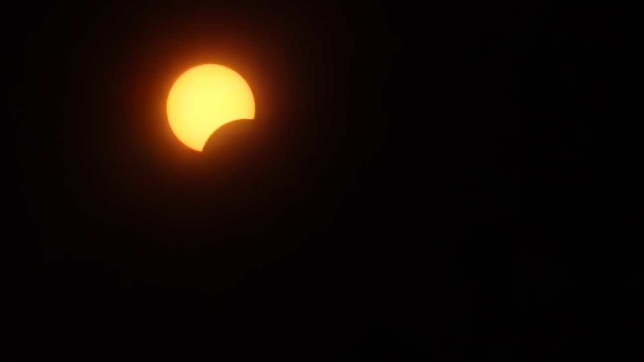 The Solar Eclipse at Weston Priory