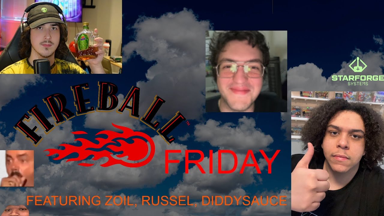 FIREBALL FRIDAY - SUPER MARIO PARTY JAMBOREE EDITION Ft. Russel, Diddysauce, Zoil