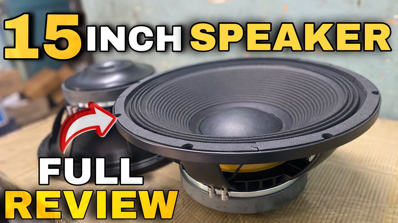 15 inch speaker full Detail video 🔥 15 inch speaker review