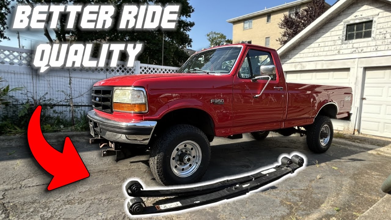 Замена передних рессор и серьг на Ford F250/F350 4x4 – пошаговая инструкция своими руками.