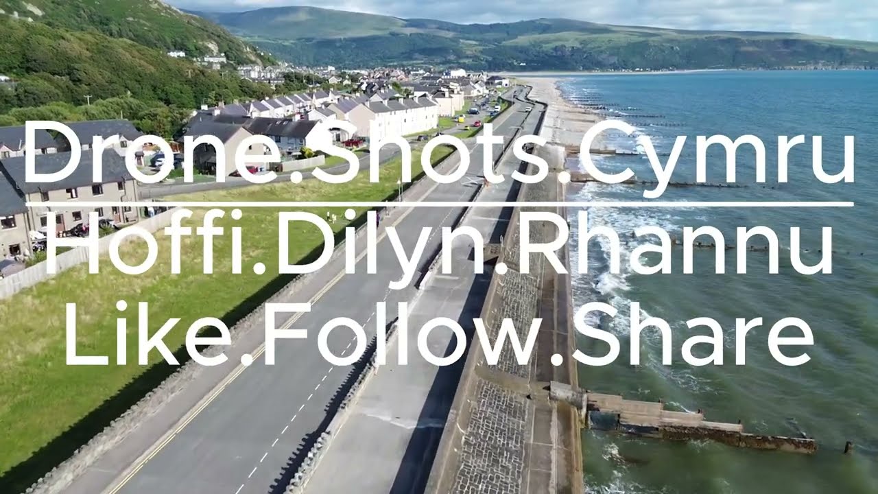 Barmouth, Snowdonia, North Wales (Drone Shots Wales)